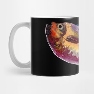 Salty Fish. Watercolor Mug